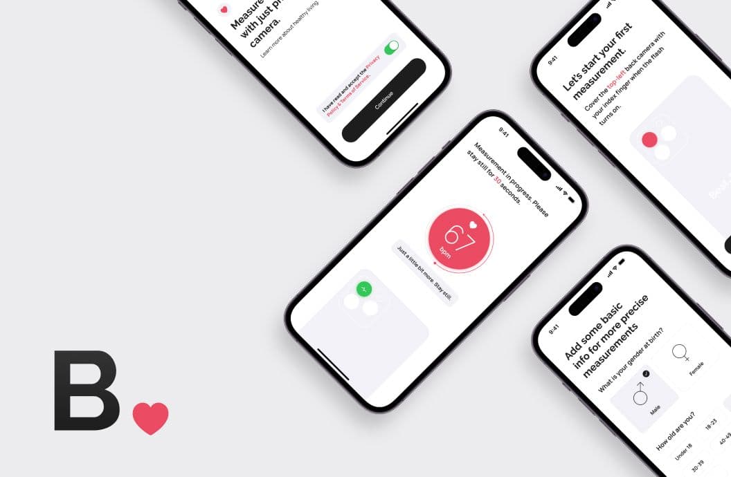 Beat Metric, a heart rate measurement app